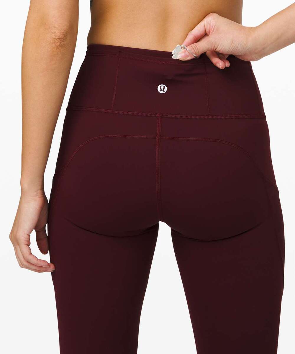 Lululemon Fast & Free Crop 23" *Mesh Size 10 Special Edition